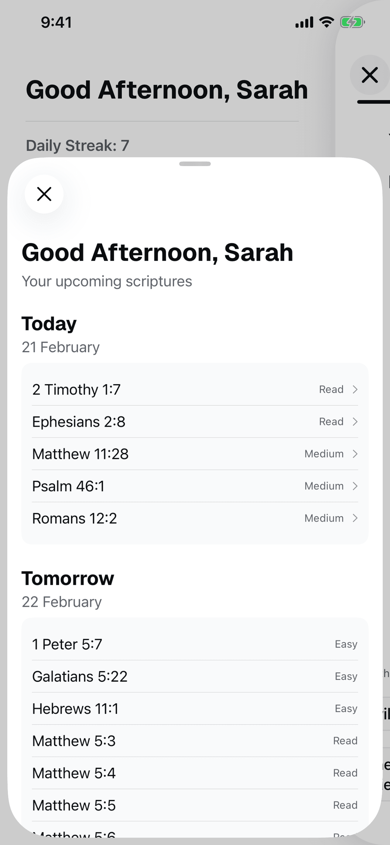 Review at the right time